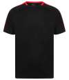 LV290 Finden + Hales Unisex Team T-Shirt Black / Red colour image